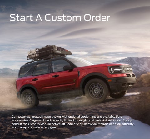 Start a custom order | Bill Hood Ford in Hammond LA